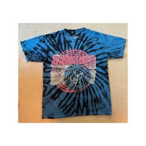 NWT Fashion Nova Ramones Blue Tie Dye
